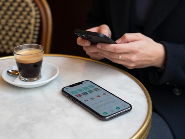 Ecran de telephone avec applications de rencontres populaires
